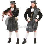Dguisement cossais bleu homme - taille l / xl - costume de qualit