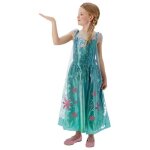 D�guisement pour enfant - elsa court - m�trage - disney - vert - polyester - taille s