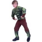Dguisement enfant hulk - marvel - costume avec muscles - taille 7 / 9 ans et 10 / 12 ans