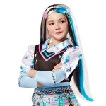 Déguisement enfant - rubies - frankie stein - perruque longue - monster high - facile à enfiler Déguisement enfant - rubies - frankie stein - perruque longue - monster high - facile à enfiler