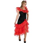 Dguisement espagnole - chaks - c4028l - femme - rouge - robe et noeud pour cheveux