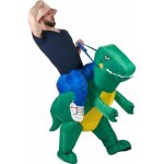 Dguisement explorateur  dos de dinosaure adulte - widmann srl - vert - intrieur - homme - 3 pices ...