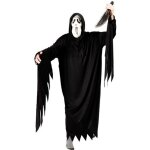 Dguisement fantme noir - adulte - robe et masque - halloween