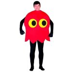 D�guisement fant�me rouge - jeux vid�o - taille unique s / m / l - combinaison rouge