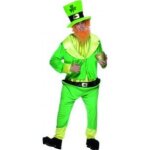 D�guisement farfadet saint - patrick adulte m - multicolore - polyester