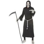 Dguisement faucheur des tnbres adulte - noir - halloween - 2 pices