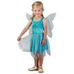 D�guisement f�e bleu pour enfant - taille 92 / 104 - robe � jupon et ailes dange