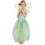 Dguisement fe dana - chaks - fille 9 / 10 ans - robe paillete et ailes transparentes