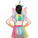 Kit d�guisement f�e licorne arc - en - ciel fille