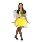 D�guisement fille abeille jaune atosa - taille 116