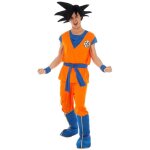 Dguisement goku saiyan dragon ball z adulte - taille s - costume soire dguise carnaval nouvel an