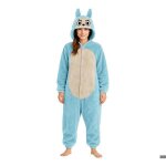 D�guisement - guirca - lulu blue monster - combinaison une pi�ce - capuche - multicolore