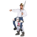 Dguisement homme  dos de chevalier adulte - blanc