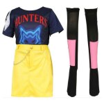 D�guisement k - pop star hunter cosplay cor�e fille