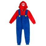 D�guisement kigurumi super mario enfant 10 / 12 ans bleu turquoise ciel marine