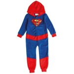 D�guisement kigurumi superman enfant 4 / 6 ans bleu turquoise ciel marine