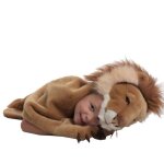 D�guisement lion pour enfant - plais - polyester - marron - int�rieur - 3 ans