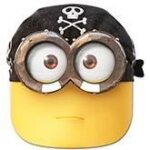 Dguisement masque pirate minions - moi moche et mchant - taille unique - adulte - intrieur - noir ...