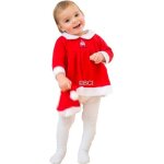 D�guisement m�re no�l b�b� 12 mois - robe et bonnet inclus - rouge et blanc