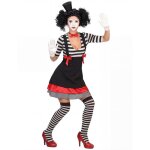 D�guisement de mime pour femme - atosa 22973 - taille 2 - noir