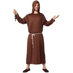 Dguisement moine - atosa - homme adulte - marron - moyen ge - frre tuck