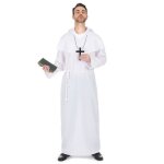 D�guisement moine blanc adulte - blanc