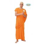 Dguisement moine tibtain adulte - asie - polyester - orange - costume bouddhiste pour soire dguise ...