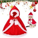 D�guisement de no�l pour animaux - mich - costume p�re no�l - pour chien et chat - taille m - cosplay ...