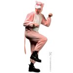 D�guisement panth�re rose adulte la panth�re rose - combinaison en tissu peluche avec cagoule