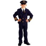 D�guisement pilote de ligne - fiestas guirca - 4 - 6 ans - bleu - int�rieur