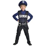 Dguisement policier - 3 / 5 ans - cesar - f586