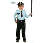 D�guisement policier gar�on 5 / 6 ans - m�tier - polyester - bleu