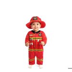 D�guisement de pompier - b�b� - multicolore - 6 mois � 2 ans - polyester