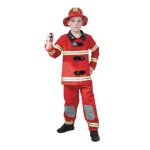 Déguisement pompier - multicolore - taille 4 / 6 ans - enfant - mixte Déguisement pompier - multicolore - taille 4 / 6 ans - enfant - mixte