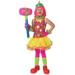 D�guisement princesse des clowns - fille - 4 ans et plus - multicolor