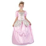 Dguisement princesse - disney princesses - rose et argent - 7 ans et plus