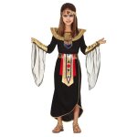 D�guisement - princesse �gyptienne - noir - 5 - 6 ans - ensemble collerette robe ceinture bandeau