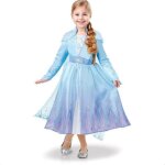 Dguisement princesse elsa - disney - fille - bleu -  partir de 3 ans