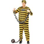 Déguisement de prisonnier adulte taille unique m / l Déguisement de prisonnier adulte taille unique m / l