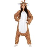Dguisement pyjama girafe adulte - alpexe - taille 42 - 44 - blanc jaune marron - intrieur