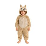 D�guisement / pyjama - guirca - lulu le monstre - beige - combinaison une pi�ce - mixte