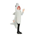 D�guisement requin pour enfant - alpexe - animaux - polyester - gris