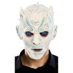 Dguisement - roi de la nuit - masque en latex co - adulte - blanc