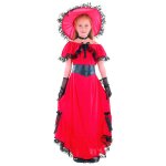 D�guisement - scarlett - fille - rouge - 10 - 12 ans - 130 - 140 cm