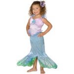 Dguisement sirne enfant fille - 8 - 10 ans - bleu - polyester