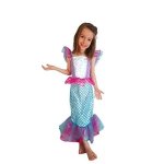 Dguisement sirne - rubies - 156521l - bleu et mauve - taille l - pour enfant 8 - 10 ans