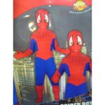 Dguisement spider boy 5 / 6 ans - spiderman - rouge - enfant