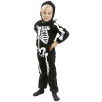 Dguisement de squelette enfant - boland - 3 - 4 ans - noir et blanc - halloween