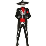 Dguisement squelette mexicain homme - polyester - halloween costume