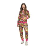 D�guisement surv�tement street art fluo uv femme l multicolore